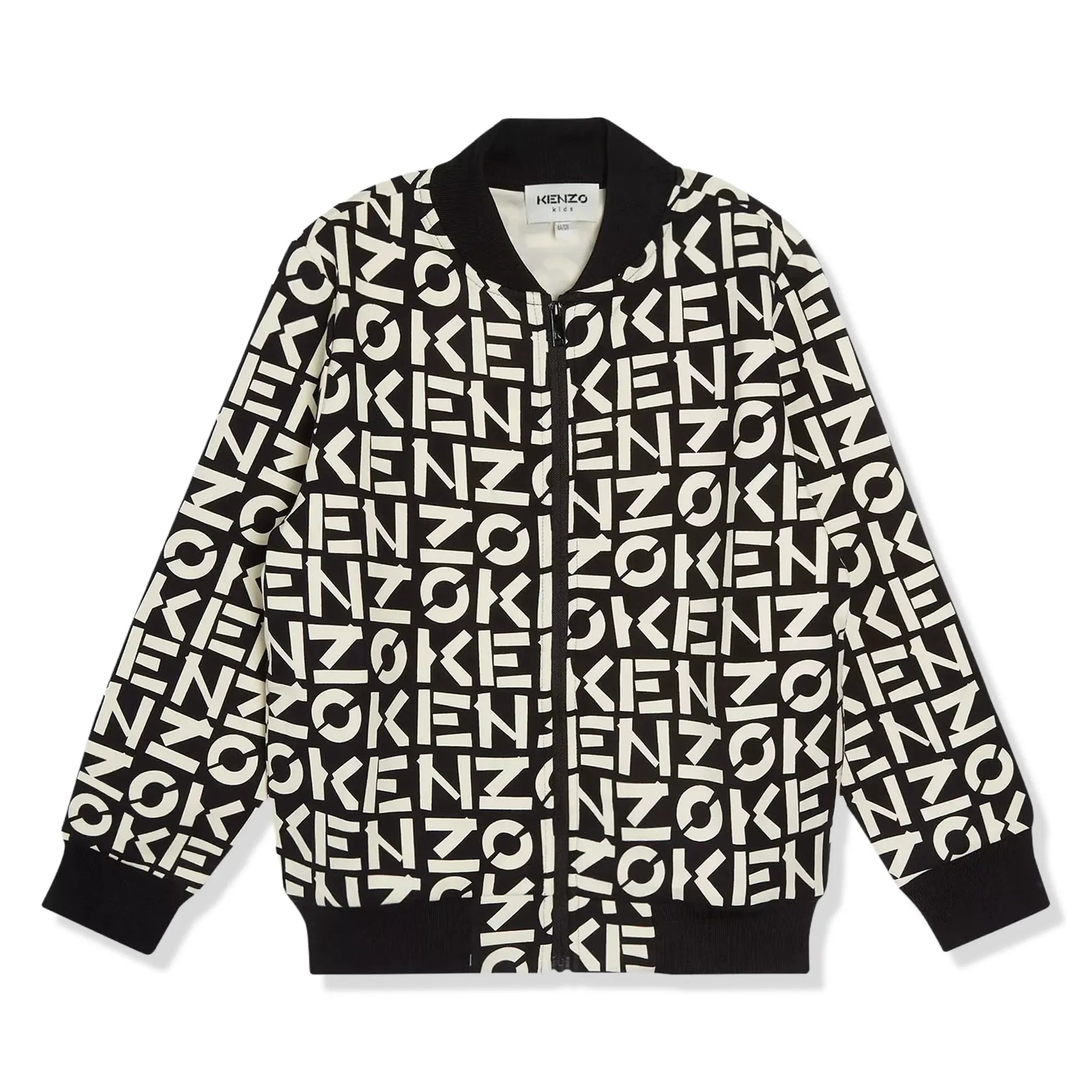 Preloved - Kenzo Kids Monogram Woven Bomber Jacket